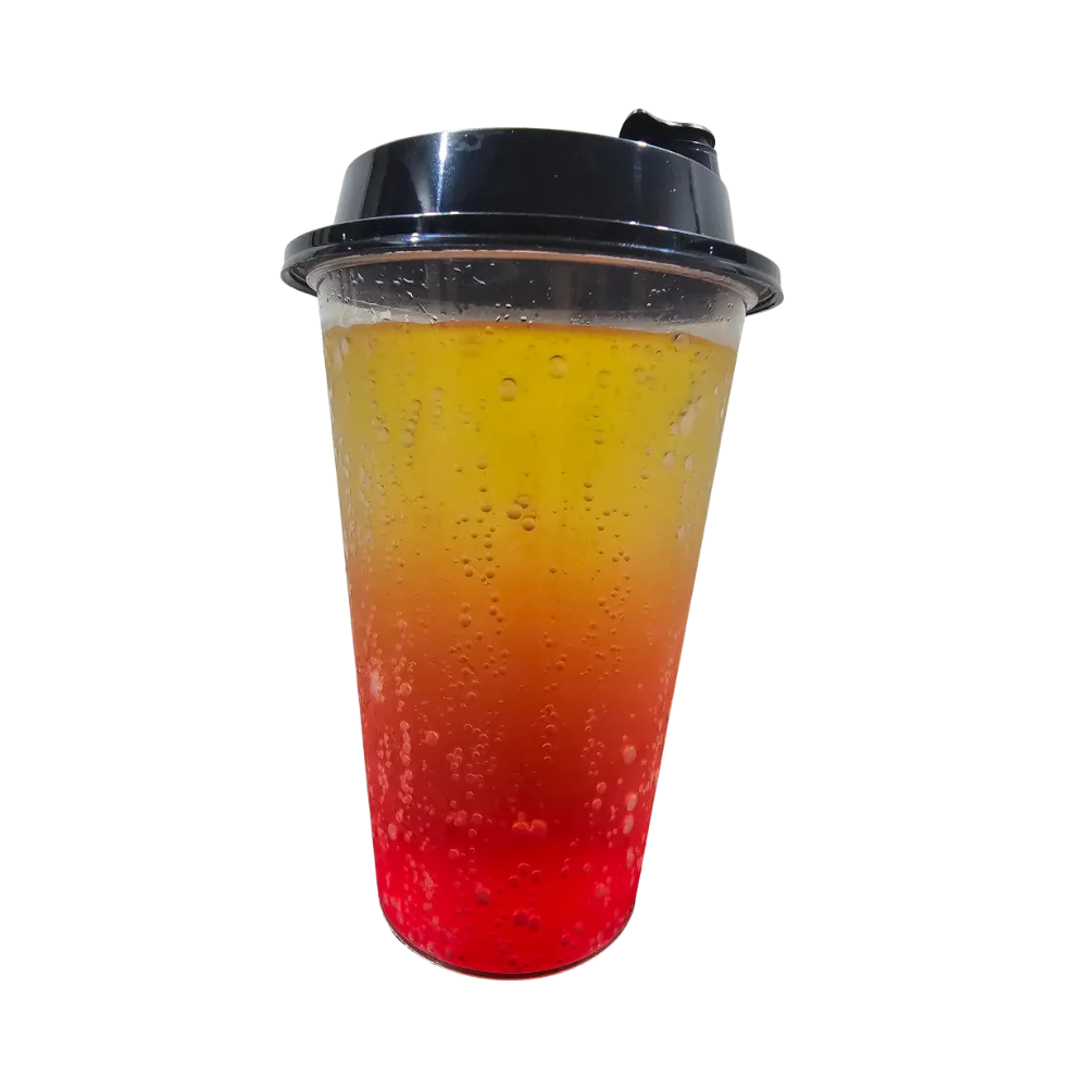 Mango Bubblegum mocktail