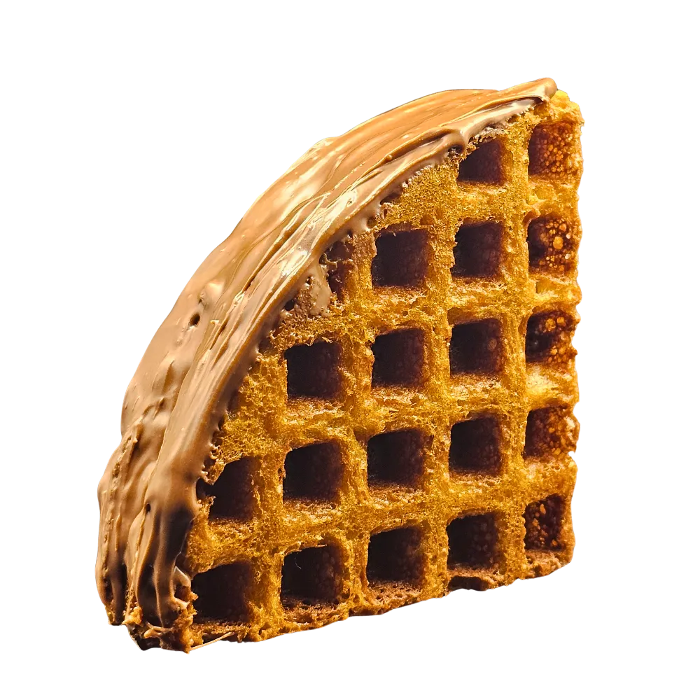 Hazelnut Hug waffle